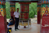Near a Prayer Wheel