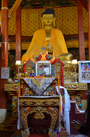 Buddha in Hemis Monastery